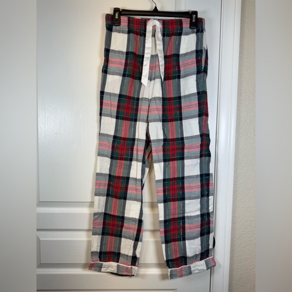 Victoria's Secret Plaid Christmas VS Pajama Pants Size XS EUC #5830